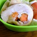 桜ハム吉's cooksnap of when they made 鶏もも肉のゴボウ＆ニンジン巻き.