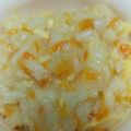 あかもんた's cooksnap of when they made ☆離乳食☆卵と野菜のおじや（５倍粥）♪.