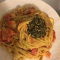 さとみi's cooksnap of when they made フェタチーズとトマトのパスタ.