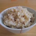 ナチクマ's cooksnap of when they made 圧力鍋で炊く玄米ご飯.