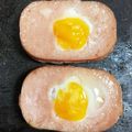 ３匹の大ぶたママ's cooksnap of when they made うずらの卵で☆ ちっちゃぃハムエッグ♪.