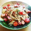 クック's cooksnap of when they made プチトマトとベーコンのパスタ♪.