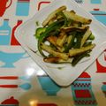 夢夢555's cooksnap of when they made ピーマンと竹輪の胡麻油和え.