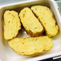 クックXLV4YG☆'s cooksnap of when they made ★お弁当★丸いフライパンで卵焼き.