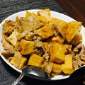 クックXLV4YG☆'s cooksnap of when they made 豚肉と厚揚げのこってり赤みそ炒め.