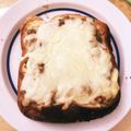 skateri's cooksnap of when they made ボリューム満点♡納豆カレチートースト.
