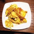 カカオリッシュ's cooksnap of when they made 冷凍パンでウマすぎフレンチトースト♡.