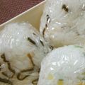 もりはん's cooksnap of when they made しらすと塩昆布のおにぎり.