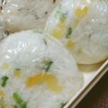 もりはん's cooksnap of when they made 青ねぎとたくあんのおにぎり.
