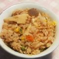 やぶちゃんパパ's cooksnap of when they made 簡単☆たけのこごはん.