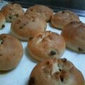 いなかの嫁's cooksnap of when they made レーズンみるくパン.