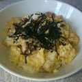 toccot's cooksnap of when they made ➏　超速Ⅱ☆焼き鳥缶の卵とじ丼　➏.