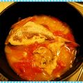 michipapa's cooksnap of when they made アジのアクアパッツァ.