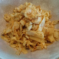 junko917's cooksnap of when they made 姫皮のぴりっと一味唐辛子マヨ炒め.