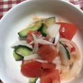 クックSB7K4U☆'s cooksnap of when they made トマトときゅうりのナムル風サラダ.