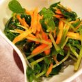 のんsummer's cooksnap of when they made 豆苗サラダ.