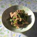 スージー＆ジル's cooksnap of when they made 貧血解消！豚肉と小松菜の胡麻和え.