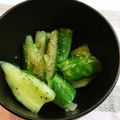 いしまいﾁｬﾝ's cooksnap of when they made 2分でうまっ！きゅうり～＊.