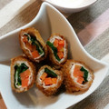 いしまいﾁｬﾝ's cooksnap of when they made 生姜焼きのお肉で♪野菜とんかつ.