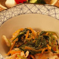 dekahituji's cooksnap of when they made １０分で完成。ほうれん草と豚肉の梅肉和え.
