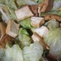 みみ母's cooksnap of when they made レタスとミニ厚揚げのオイスター炒め.