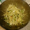 みーいこちゃん's cooksnap of when they made もやしときゅうりとちくわのカレーマヨ和え.