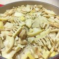 プチプチみかん's cooksnap of when they made 筍と油揚げのシンプルな筍ご飯.