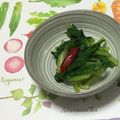 おはなすき's cooksnap of when they made カブの葉のお漬物◎ご飯に合う簡単漬物◎.