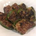 papikun's cooksnap of when they made ソースいらず♪ピーマンの肉詰め☆.
