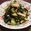 まひわ's cooksnap of when they made ナス＆ハムの粒マスタード和え♪.