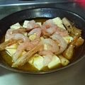 こぶたちゃんGOGO's cooksnap of when they made 簡単＆絶品！甘エビと豆腐DEアヒージョ♪.