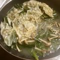 ☆青い鳥☆'s cooksnap of when they made フライパンでもっちり餃子＆蒸し野菜.