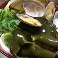 cjay's cooksnap of when they made あさりうどん.