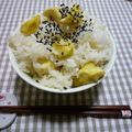 miyokoみよこ's cooksnap of when they made 秋の味覚！栗ご飯で～す☆.