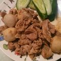 せいママっぴ's cooksnap of when they made 絶品！里芋と豚コマのバター醤油炒め.