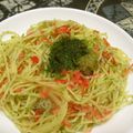ジョングレ's cooksnap of when they made ☆簡単☆桜えび薫る♪和のペペロンチーノ.