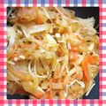Emiii28's cooksnap of when they made ＊えのき茸入り大根と人参のきんぴら＊.