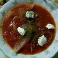 野草のるっこら's cooksnap of when they made 牛肉と玉ねぎのトマト煮込み.