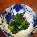 rikihaha's cooksnap of when they made 【農家のレシピ】ほうれん草の海苔和え.