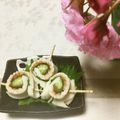 マラガの空's cooksnap of when they made 簡単 竹輪の クルクル巻き(o^^o).