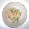 のぐりよ's cooksnap of when they made 大根ときゅうりのコチュマヨ醤油和え.