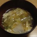 水色ぴーなっつ's cooksnap of when they made もやしとねぎの卵スープ.