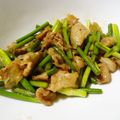 タッチの違うオラフ's cooksnap of when they made 簡単！節約！ニンニクの芽と豚肉炒め.