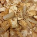 こうたまなぴょん's cooksnap of when they made 肉味噌ブロッコリー＆大根＆厚揚げ煮物。.