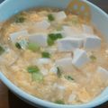 ちゃぁちゃん＊'s cooksnap of when they made ダイエットにも♪　簡単*卵と豆腐のクッパ.