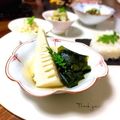 まんまるたまご's cooksnap of when they made 京たけのことわかめの煮物（若竹煮）.