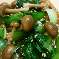 ポスケワイス's cooksnap of when they made ちんげん菜としめじのおひたし.