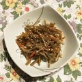 なつき☆ミ's cooksnap of when they made あごだしで、あっさり金平♪.