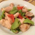 クックYS50's cooksnap of when they made ♥鶏胸肉とピーマンのオイマヨ炒め♥.