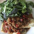 Yokchina's cooksnap of when they made 白身魚のムニエル♪香味ソース♪.